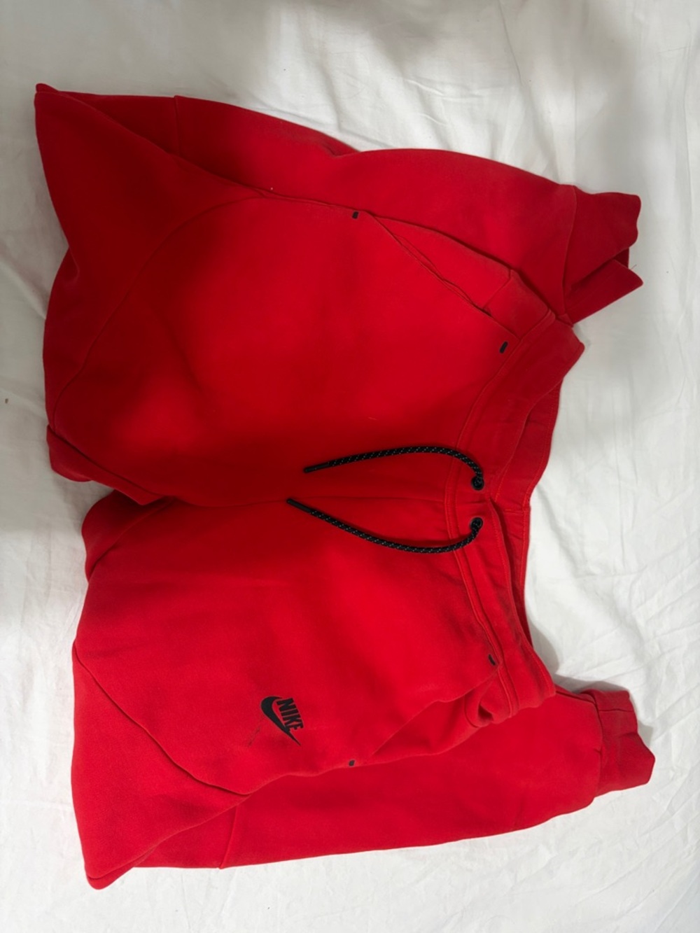 Nike tech pants with Black Swoosh and Drawstrings
